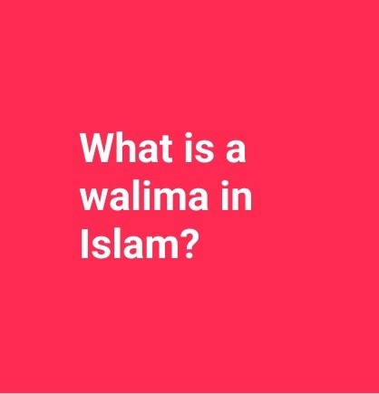What is Walima?